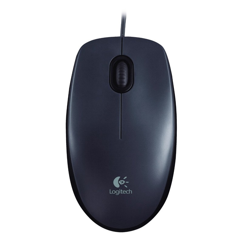 Mouse Logitech, modello M90, connessione con cavo USB, 3 tasti, rotellina, definizione di 1000 dpi Mouse Logitech, modello M90, connessione con cavo USB, 3 tasti, rotellina, definizione di 1000 dpi